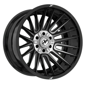 XF Off-Road – XF-234 – Black – 20″x10″ -12mm – Wheels – XF-234201061351397-12GBBRDDT